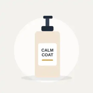 Calm Coat verzorgingsshampoo met pompje